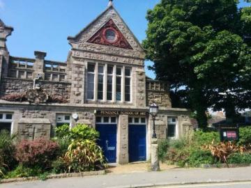 Penzance School of Art in Morrab Road Penzance Cornwall