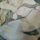 mermaid and net