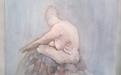 nude watercolour woman